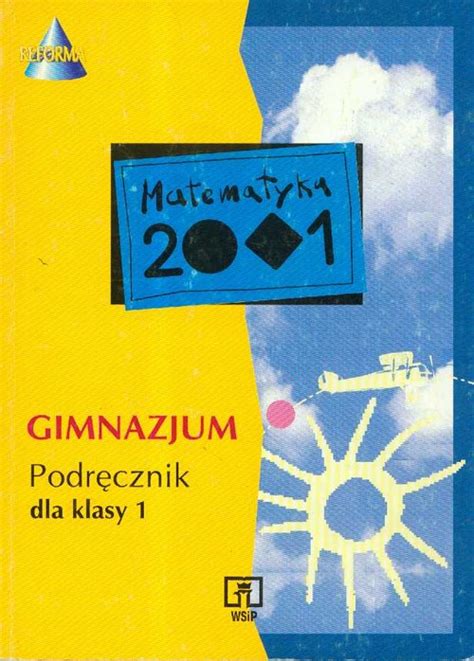 Matematyka 2001 Podręcznik dla klasy I gimnazjum książka TaniaKsiazka pl