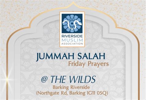 Rma Organise Friday Prayers At The Wilds Riverside Muslim Association