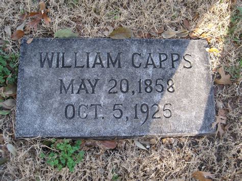 William Capps 1858 1925 Find A Grave Memorial