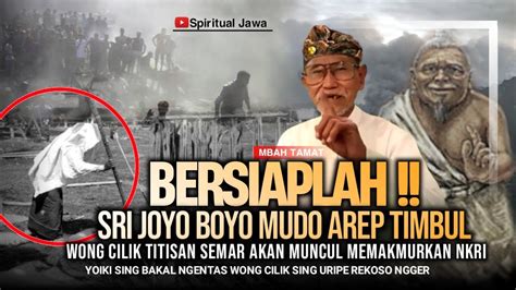 Wes Jongko Wong Jowo Bakal Podo Bungah Tanah Jowo Arep Ketekan Sri