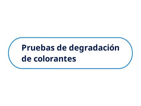 Pruebas De Degradaci N De Colorantes Mindmap