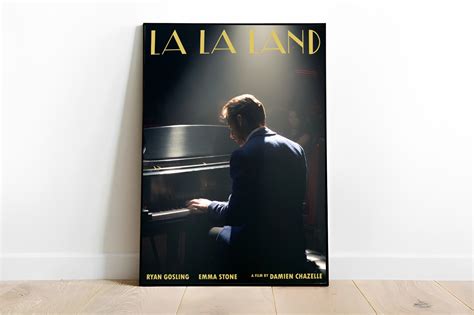 La La Land Film Poster Love Musical Film Art Print Digital Download