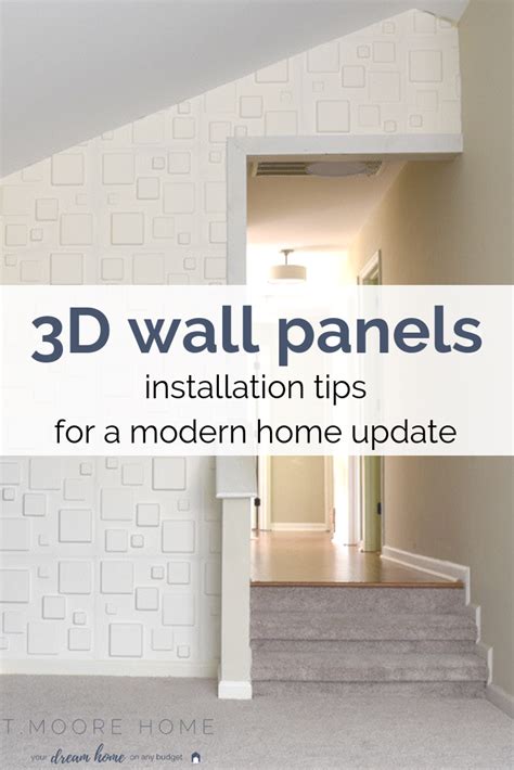 Accent Wall Tutorial For Color Blocking 3d Wall Panels Orc Bonus Room Makeover Week Four — T