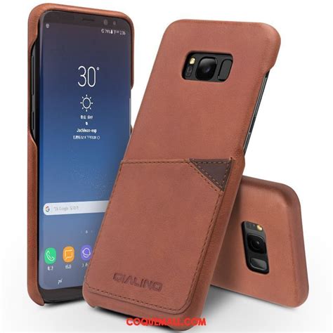 Étui Samsung Galaxy S8 Étui En Cuir Pu Téléphone Portable Coque