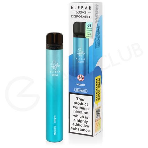 Mojito Elf Bar V Vape Puffs For