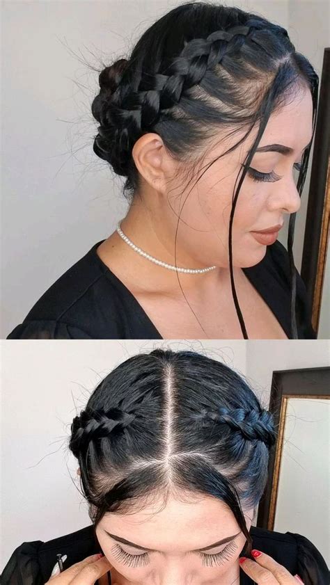 Peinado Elegante Con Trenza Holandesa Donde Peinados Peinados Con