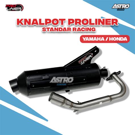 Jual Knalpot Proliner Nmax Aerox New Lexi Mio Karbu J M3 Fino X Ride