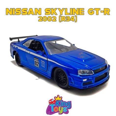 Nissan Skyline Gt R R34 2002 Kingtoys