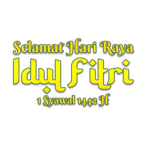 Selamat Hari Raya Vector Hd Png Images Greeting Selamat Hari Raya Idul