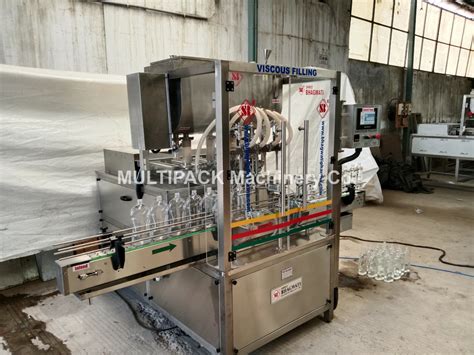 Viscous Solvent Filling Machine Servo PLC Based Filler Manufacturer