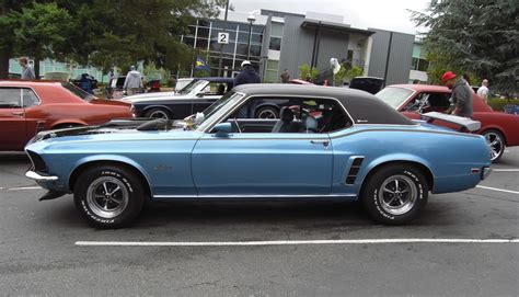 Winter Blue 1969 Ford Mustang Grande Hardtop