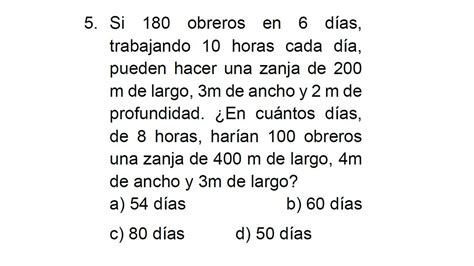 Si 180 obreros en 6 días trabajando 10 horas cada día pueden hacer