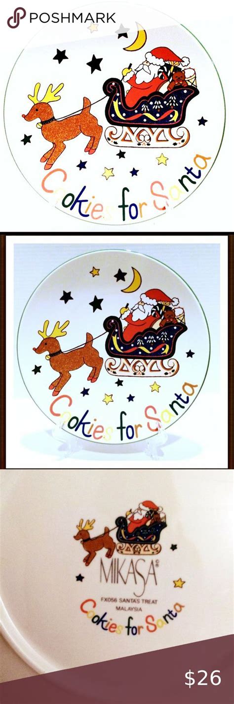 Mikasa Cookies For Santa Christmas Buffet Plate Christmas Buffet