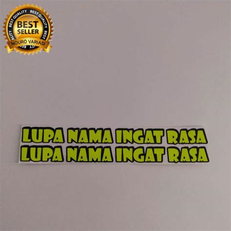 Jual Stiker Cutting Kata Kata Doa Ibu Sepanjang Jalan Visor Kaca Helm