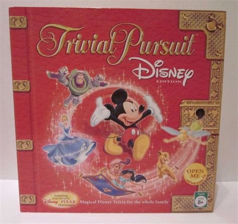 Trivial Pursuit Disney Animated Picture Board Game For Sale Online