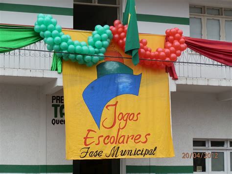 ABERTURA DOS JOGOS ESCOLARES Blog Do Eurico Paz