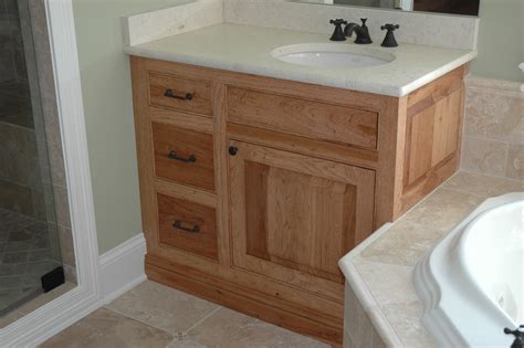 Hickory Cabinets Traditional Bathroom Chicago By Custom Corners