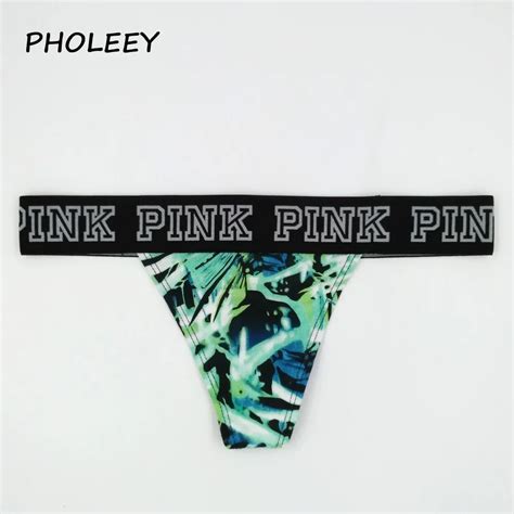 Pholeey Hot Sale Women G String Thongs Low Waist Briefs Sexy Panties