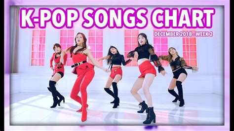 K POP SONGS CHART DECEMBER 2018 WEEK 2 YouTube