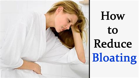 How To Reduce Bloating Reduce Bloating Youtube