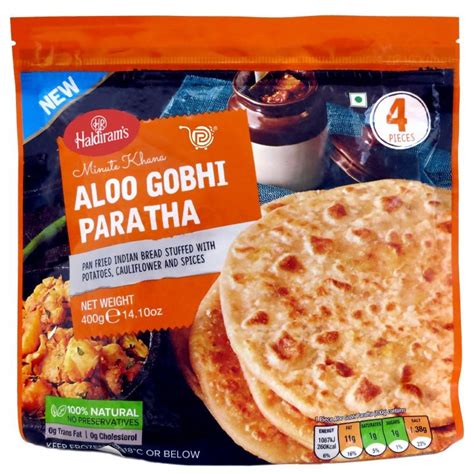 Frozen Haldirams Aloo Gobhi Paratha 4 Pcs