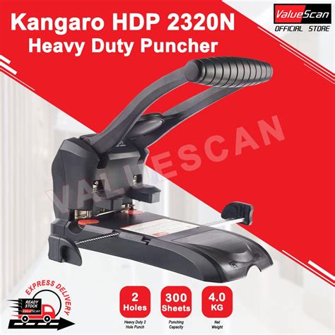 Kangaro HDP 2320N Heavy Duty Puncher Shopee Malaysia