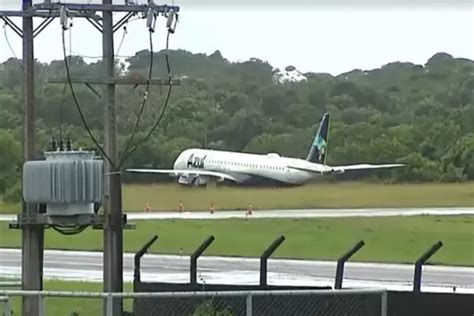 Avião sai da pista durante pouso em aeroporto de Salvador Jornal