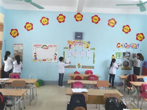 Những Mẫu Trang Trí Lớp Học đẹp Nhất
