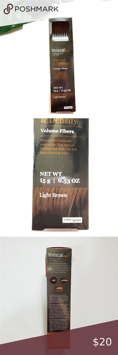 Hair Building Light Brown Fibers Thickener New Box Hair Building