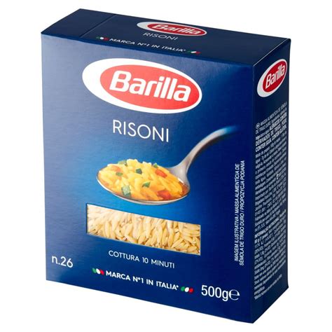 Barilla Orzo Risoni Pasta N26 500g Lazada Ph