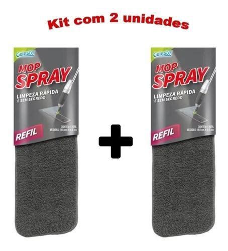 Kit Ref L Mop Spray Reservat Rio Esfreg O Vassoura M Gica Refil