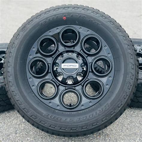 black ford  tremor wheels rims tires factory original