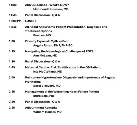 2024 Cardiology Symposium Delivering Real World Experiences For Local