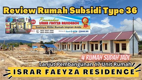 Rumah Sudah Jadi Ayo Kita Review Perumahan Israr Faeyza Residence