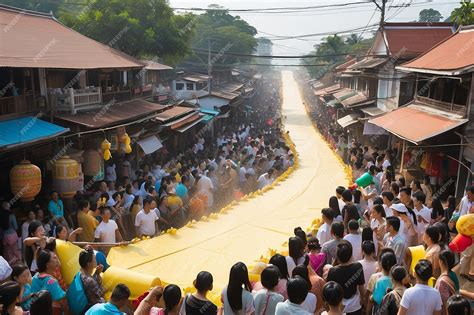 Premium Photo Songkran Banner Thailands Water Festival