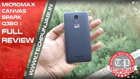 Micromax Canvas Spark Q Unboxing Review Youtube