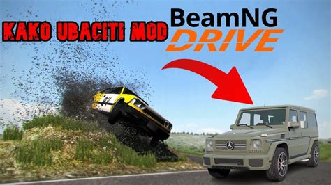 KAKO UBACITI MOD U BeamNG Drive Tutorial YouTube