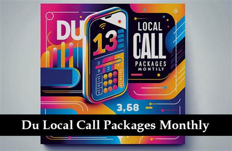 Du Local Call Packages Monthly January 2025 Mks