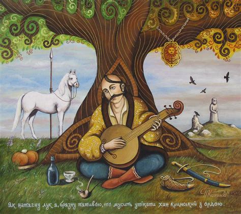 Мої картини / україна, козак, мамай, козак мамай | Painting, Art, Ukraine