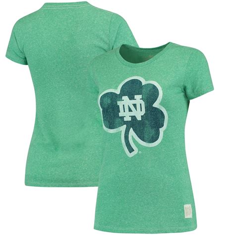 Notre Dame Fighting Irish Original Retro Brand Womens Tri Blend Crew