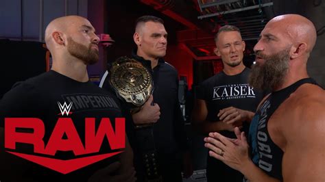 Tommaso Ciampa Confronts Imperium Raw Exclusive Sept Youtube