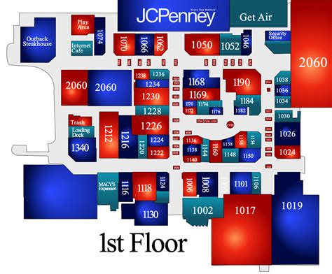 NorthTown Mall Map Directory