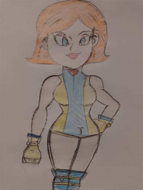 Debbie Turnbull As Superwoman Dcau Style By Trainerrichie On Deviantart