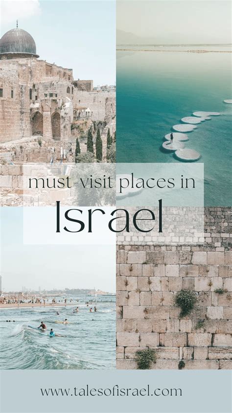 When You Think About Visiting Israel Jerusalem And Tel Aviv Are