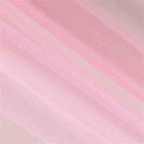 Shiny Tulle Pink Discount Designer Fabric Fabric