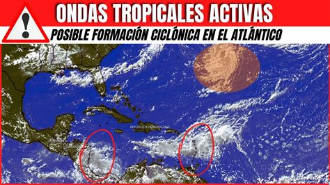 En El Caribe Y Centroam Rica Lluvias Fuertes Por Onda Tropical