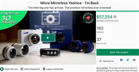 Yashica Announced The New Micro Mirrorless System Camera Mirrorlessrumors