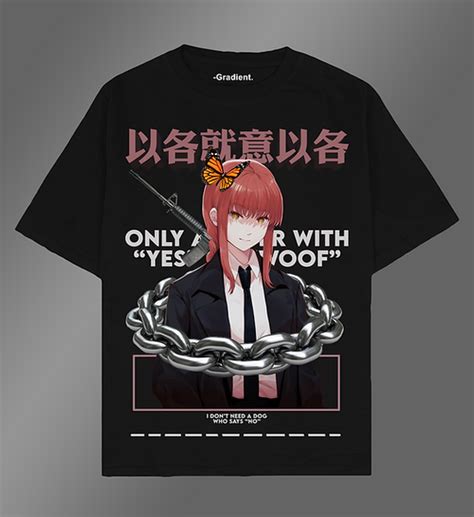 Makima Chainsaw Man Oversized T Shirt