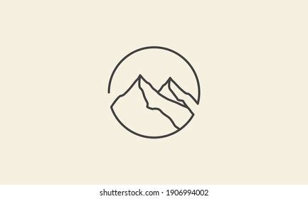 Circle Mountain Logo Royalty Free Photos And Stock Images