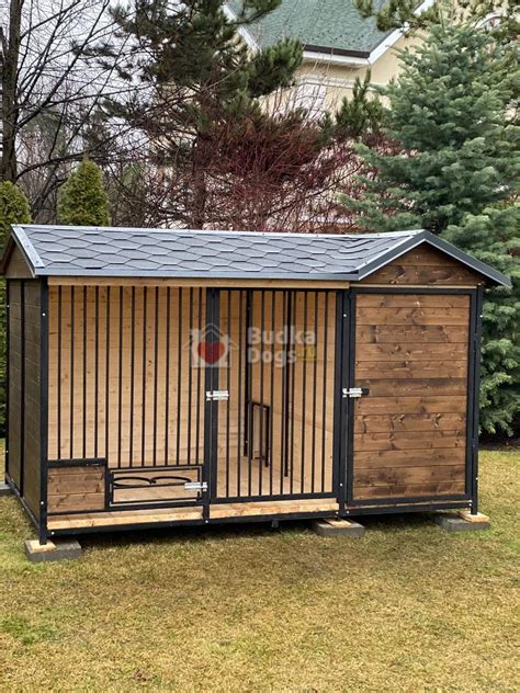 Вольер для собаки "Граф" металлический каркас - БудкаДогс ...